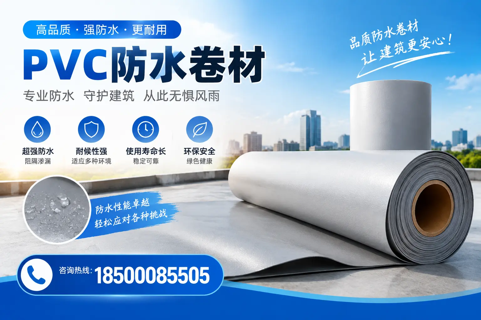 如何选择高质量的PVC防水卷材?怀化消费者必看指南